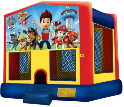 Paw Patrol Moonwalk Bounce House Rentals in Massachusetts