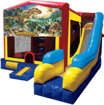 Dinosaur Bounce House Water Slide Rental in Massachusetts